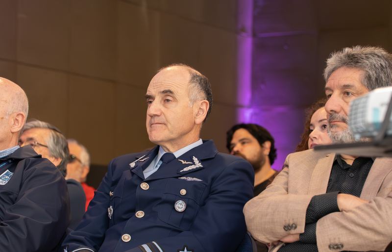 Officials in the audience at an EXPODRON 2025 conference